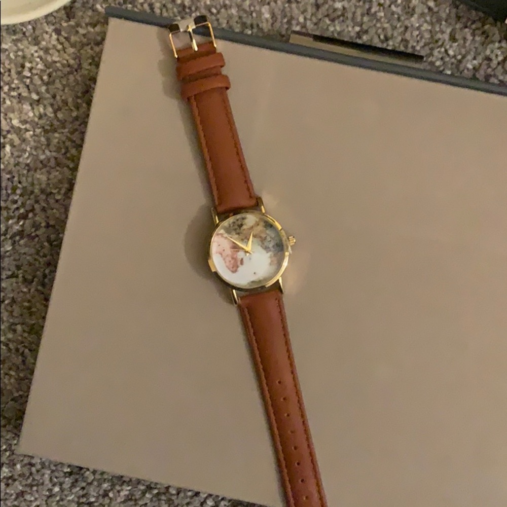 World map watch